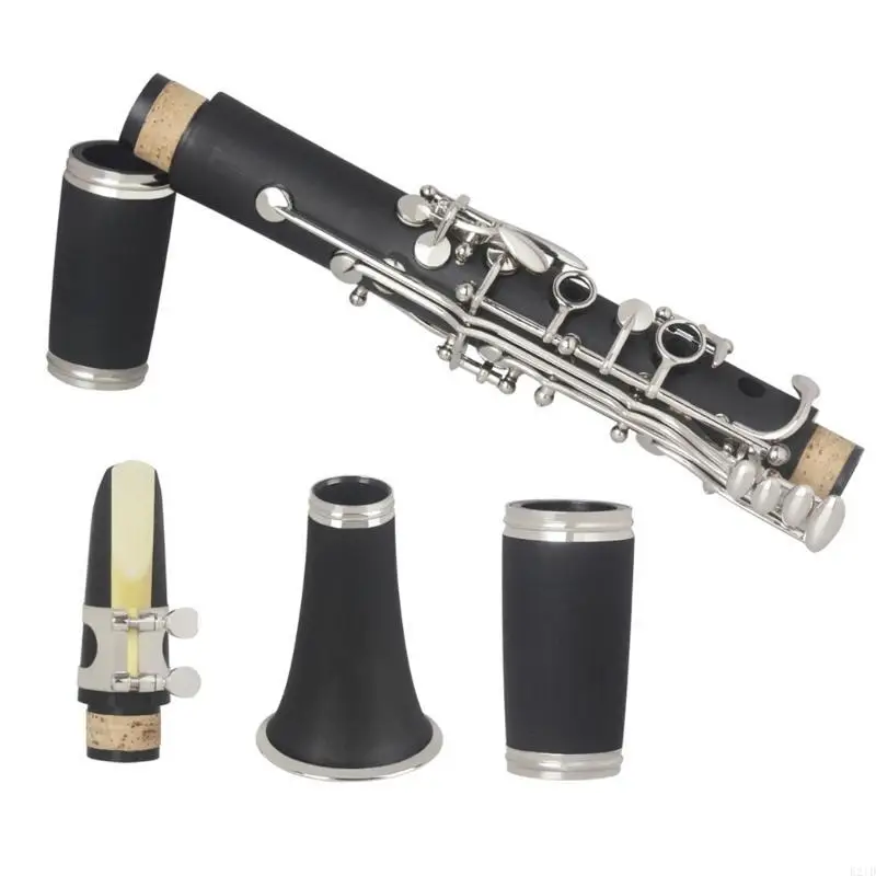 

Clarinet Instruments with Case, Cleaning Cloth, Tone Clarinet for Beginners