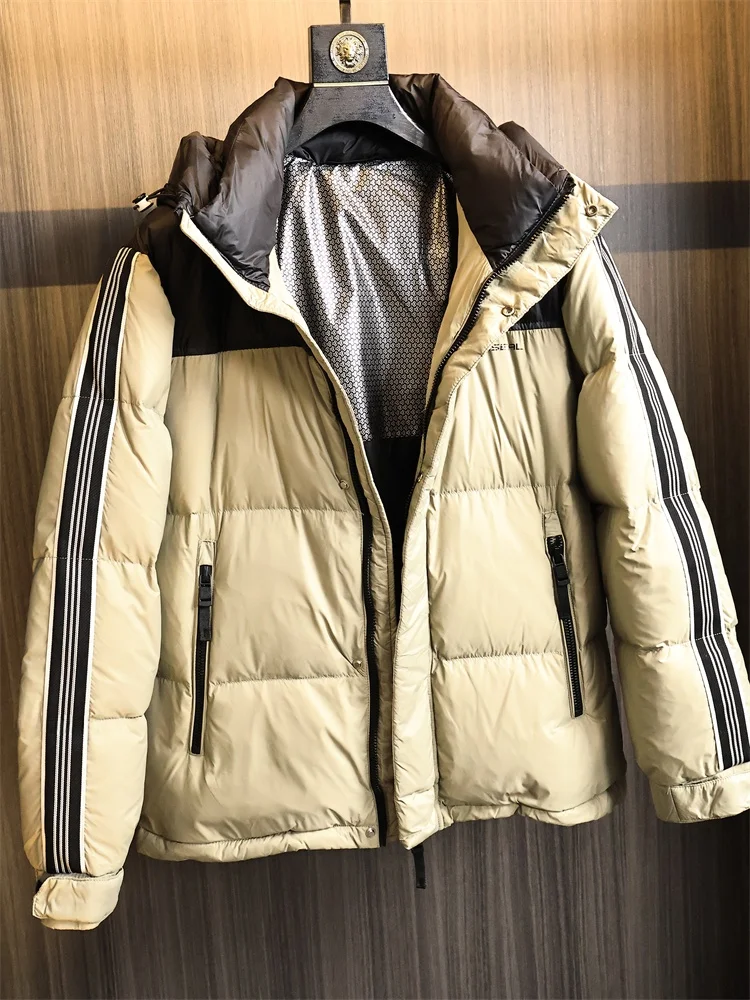 

Homesi Ultra Fluffy 90 Du down Мужская теплая ветрозащитная куртка с воротником-стойкой вниз Верхняя одежда Faion Urban Outdoor