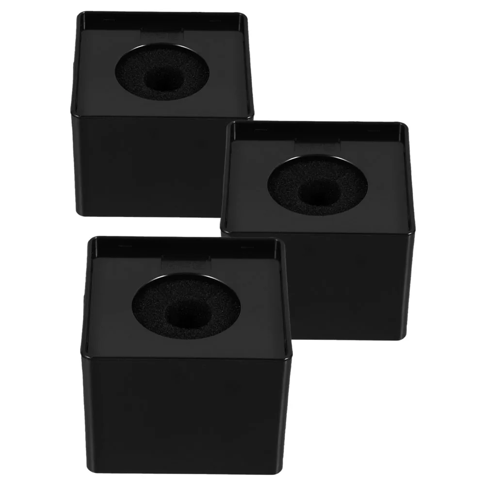 

3 Pcs Microphone Flag Logo Station Interview Accessories for Acrylic Billboard Cube