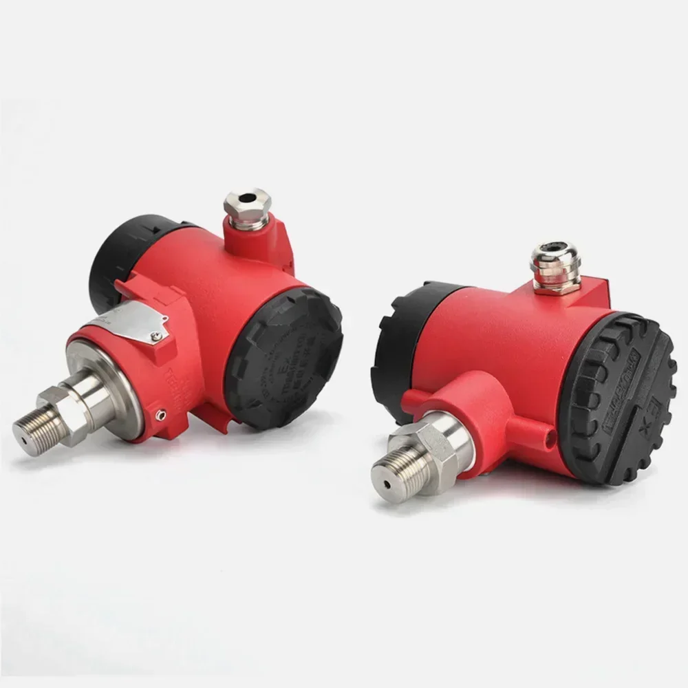 explosionsgeschützter 4-20 mA 0-5 V 10 V RS485 intelligenter Inline-Drucksender mit LCD-Display