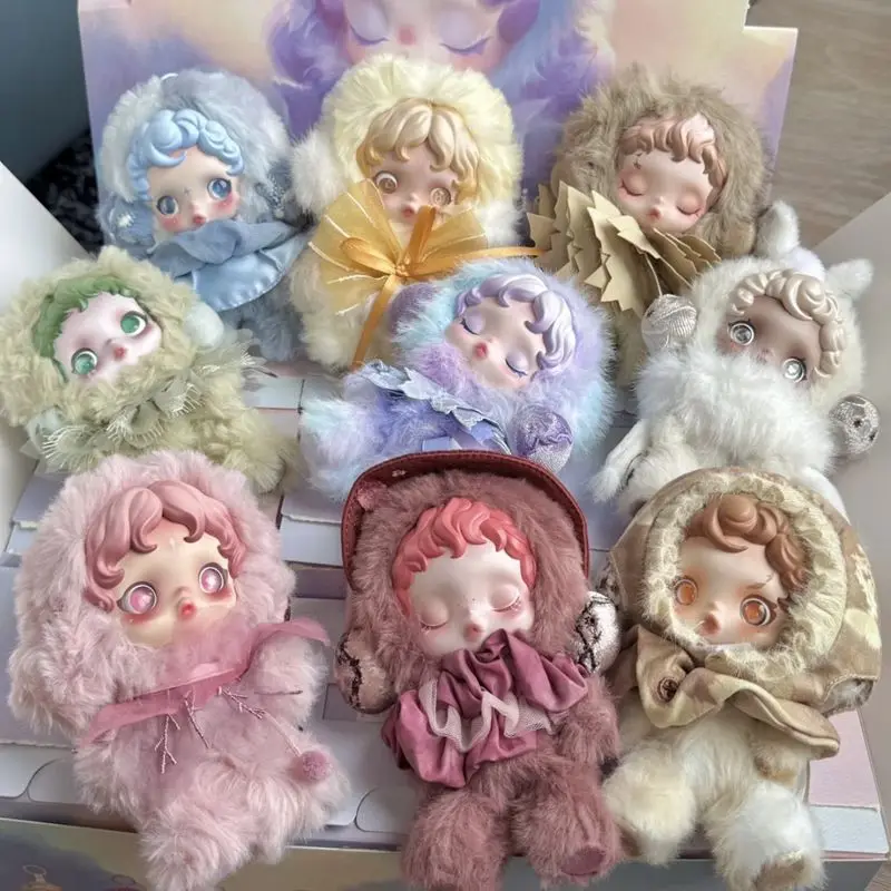 

Genuine POPMART SKULLPANDA Light Weaver Series Blind BoxSp Keyring Backpack Charm SKULLPANDA Charm Mystery Box Gift