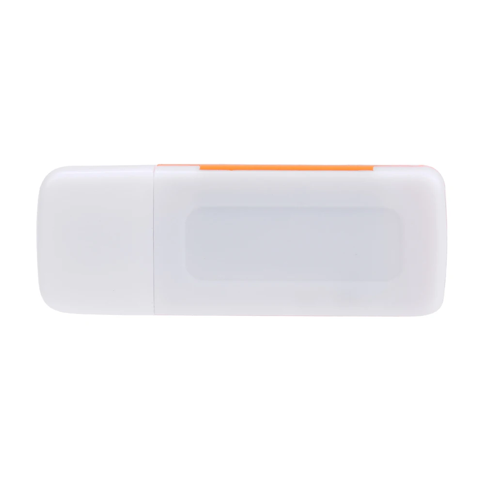 قارئ البطاقات الذكية USB2.0 صغير 4 فتحات للبطاقات SD/MMC TF MS M2