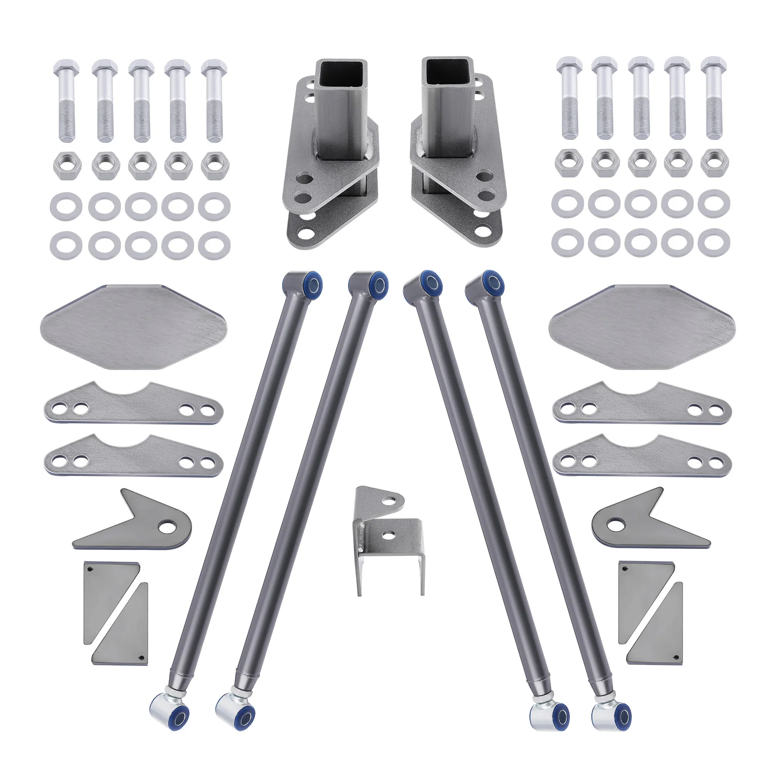 Universal Weld On Parallel 4 Link Kit Rat Truck for Classic Car Air Ride Universal Weld on 4 Link Kit for universal Hot Rod