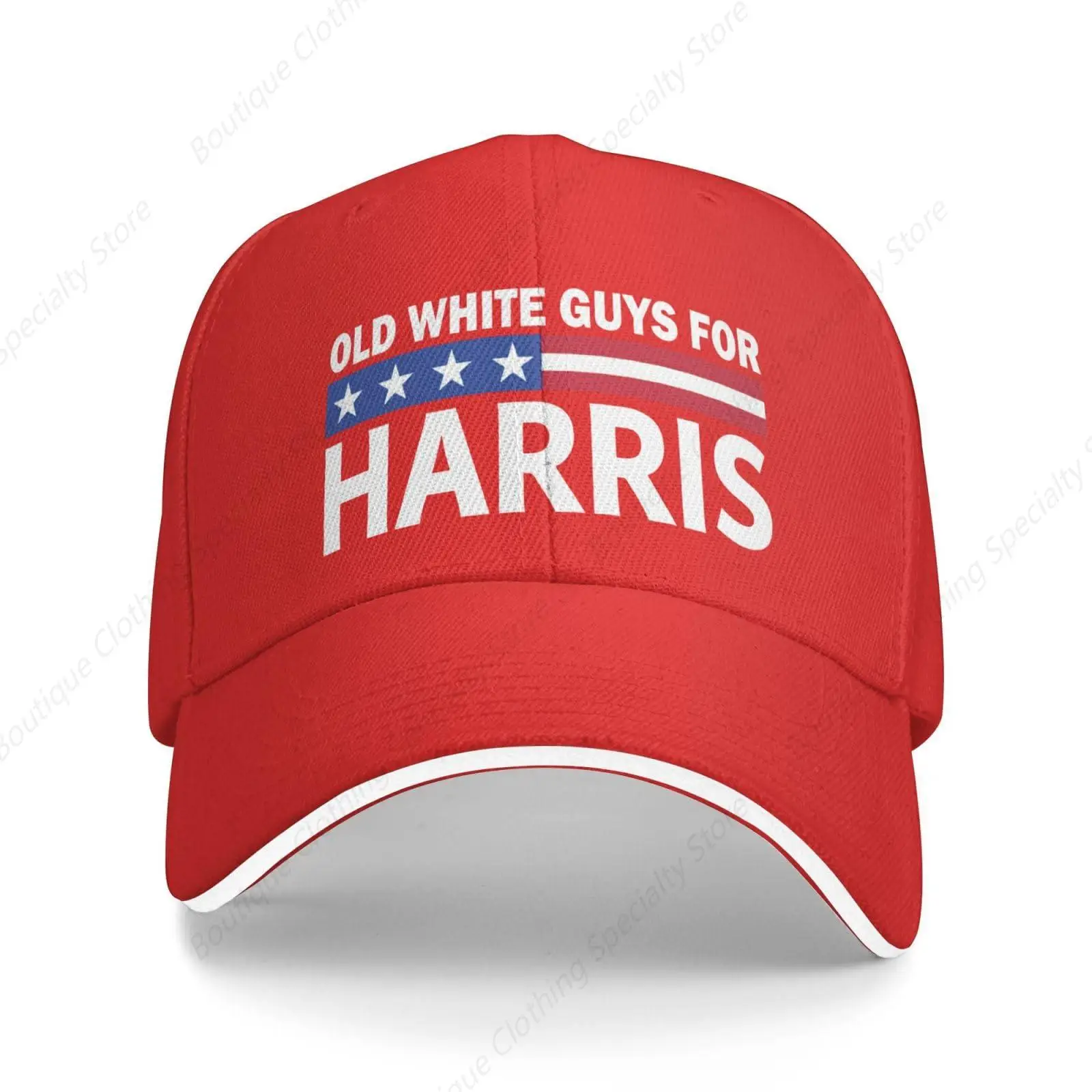 Old White Guys for Harris Kamala 2024 Hat Baseball Cap Trendy Funny Hats for Men Women t Shirt Tshirt tee Flags