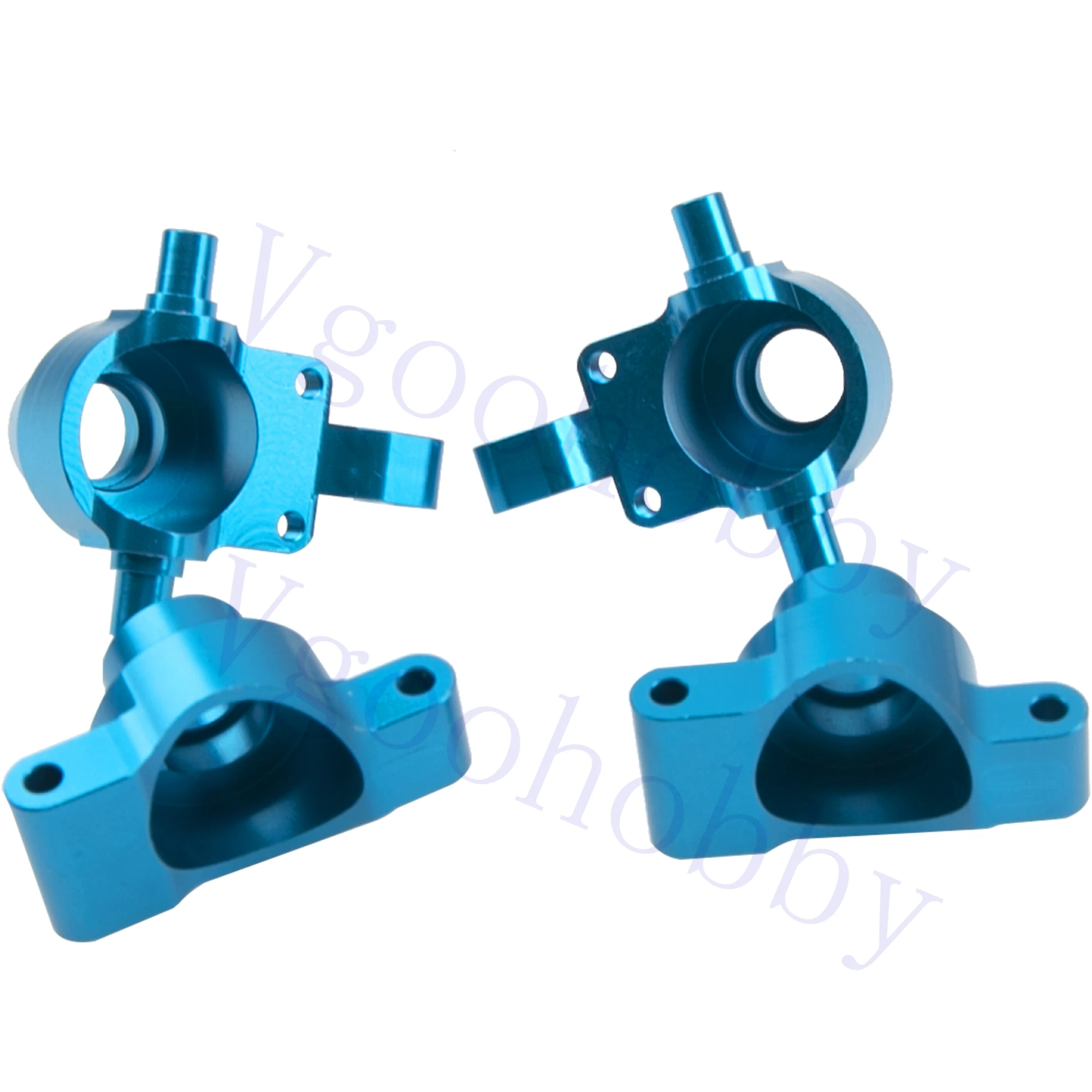 Metal Front & Rear Steering Knuckles Carrier Steering Hub Carriers Upgrade Parts for Tamiya TT-01 TT01 1/10 RC Drift Car