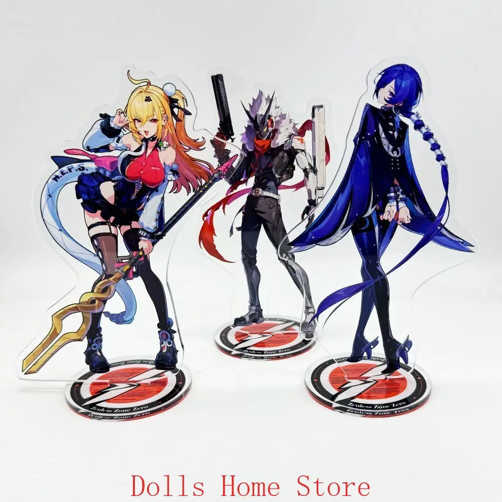 

Anime Zenless Zone Zero Game Cosplay Acrylic Desktop Stand Figure Collection Standing Sign Model Plate 15cm