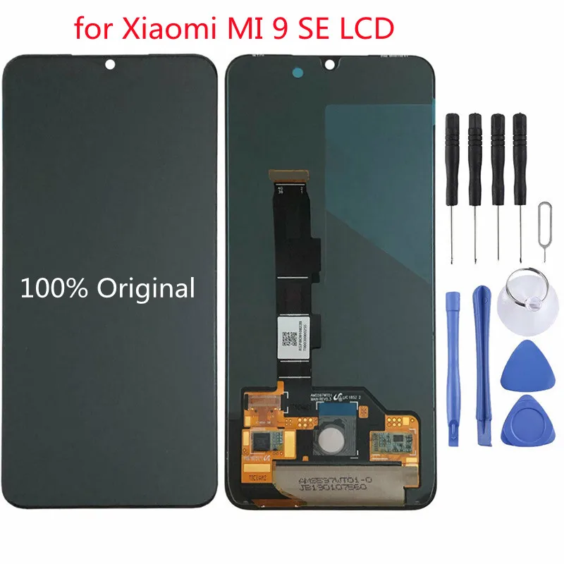 For Xiaomi mi 9 se mobile phone display fingerprint screen to unlock the LCD display For Xiaomi mi 9se mi 9se m1903f2g LCD