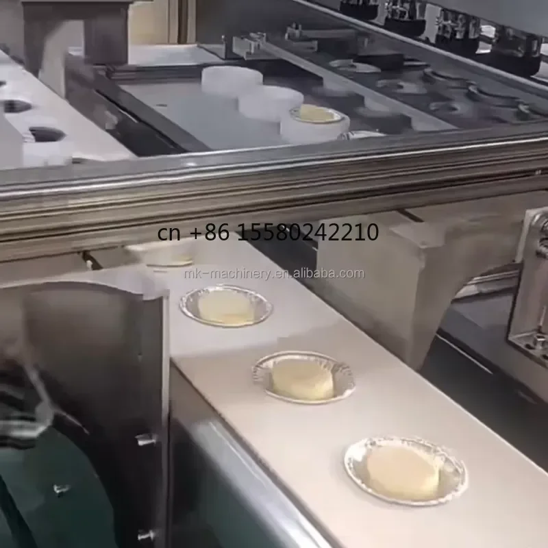 New Full Automatic Electric Programmable Tart Making Machine for Tartlet Pie Forming Tart Shells Industrial Use Long