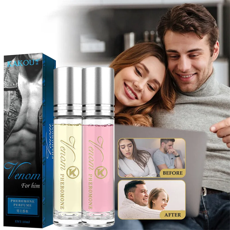 2 Stuks Feromonen Koppels Seksueel Verlangen Verbeteren Flirten Moedigen Parfum Verleiding Om Flirten Parfum Mannen Vrouwen Sex Te Trekken