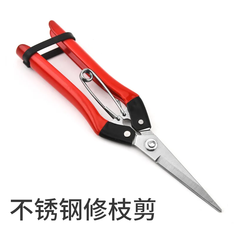 

Садовые секаторы из нержавеющей стали — универсальные ножницы с резиновой ручкой для деревьев и растений