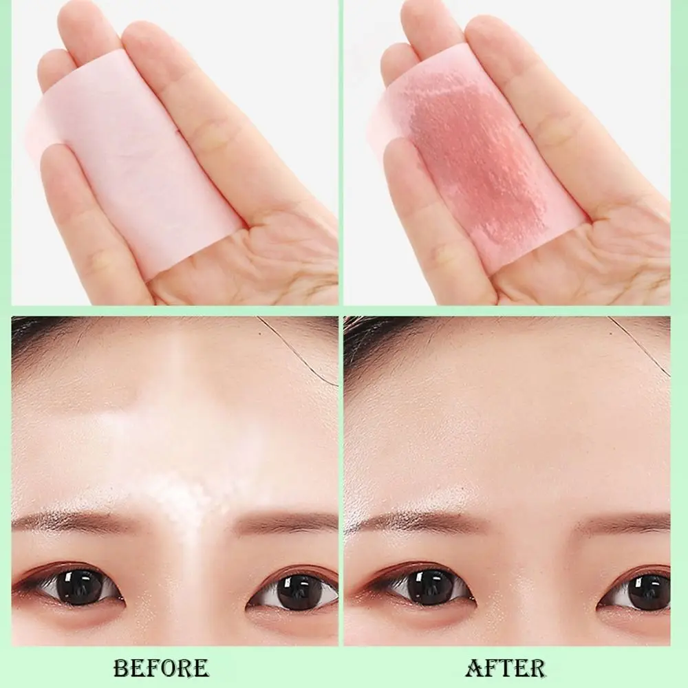 100Pcs Oil Removal Face Oil Blotting Paper Anti-grease Skin Care Facial Oil Absorbing Paper Lavender Oil Control