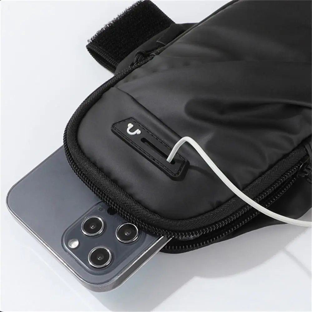 

Waterproof Sport Arm Bag Wrist Wallet Large Capacity Running Phone Holder Arm Pouch Zipper Cycling Arm Band Case Men Women