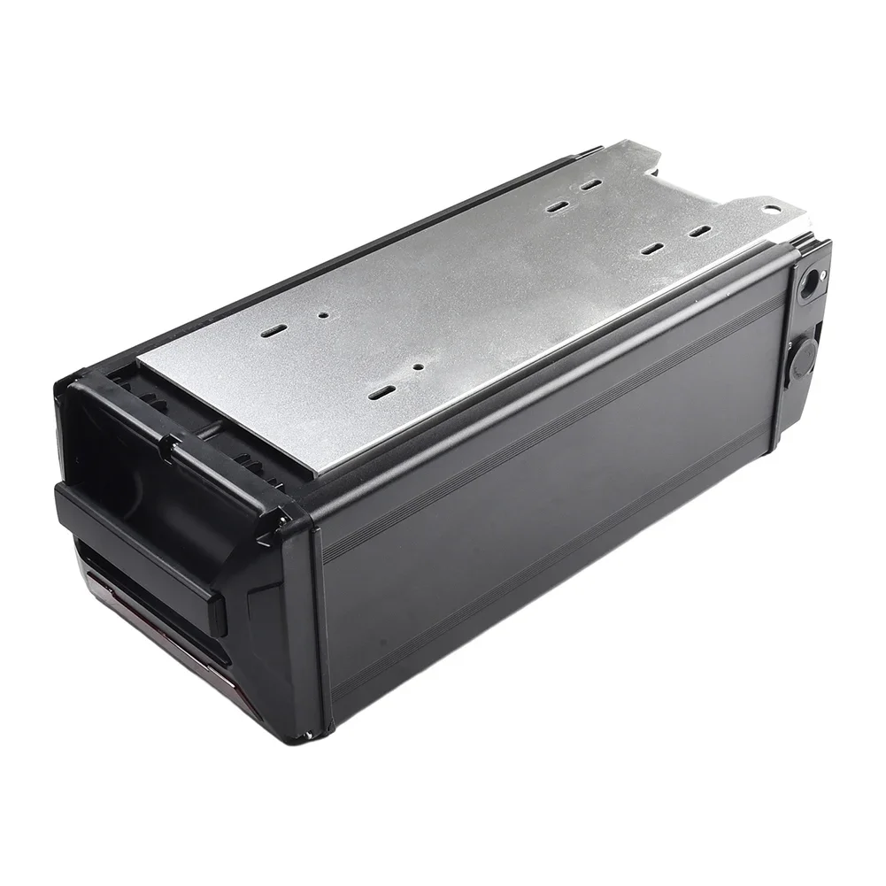 1 Pc Battery Box Rear Tailstock Battery Box Case With Reflective Strips For E-Bike Foldable Electric Bike E-Bike Accessories