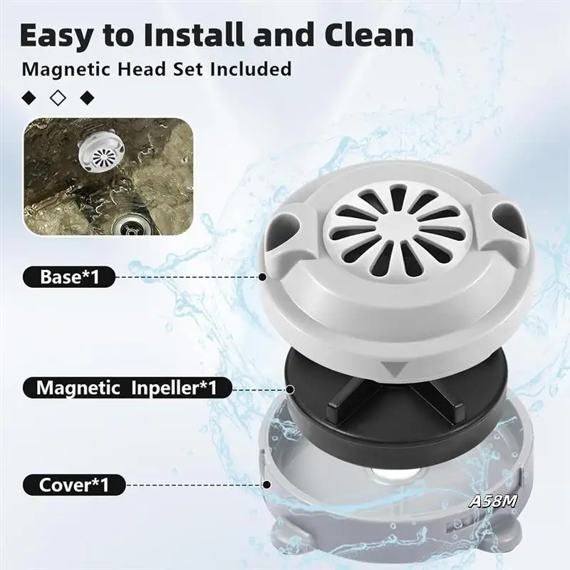 

Magnetic Jet Head BF-004 For LURACO Jet Motor Pedicure Spa Tubs Chair,Contains Propeller And Cover, 4-Pin