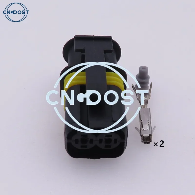 

1 Set 2 Pin 18286000002 Auto Relay Connector EFI Motor AC Assembly Electrical Lear Socket Sealed Plug For Car