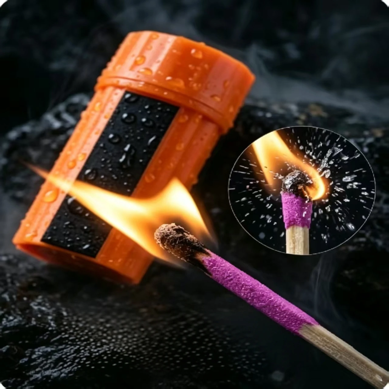 New Outdoor Camping BBQ Ignition Tool Windproof Waterproof Matches Wilderness Survival Combustion Ignition Equipment 20pcs(box)