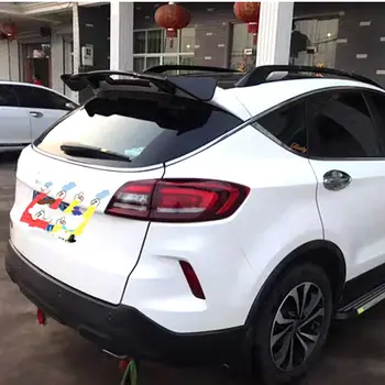 Univerzální zadní křídlo pro tažné dveře, modifikace auta, uhlíková vlákna, horní křídlo zavazadlového prostoru, horizontální spoiler, dekorativní pevné křídlo 12 nejlepší prodej Zadní spoiler Suzuki Swift - №6