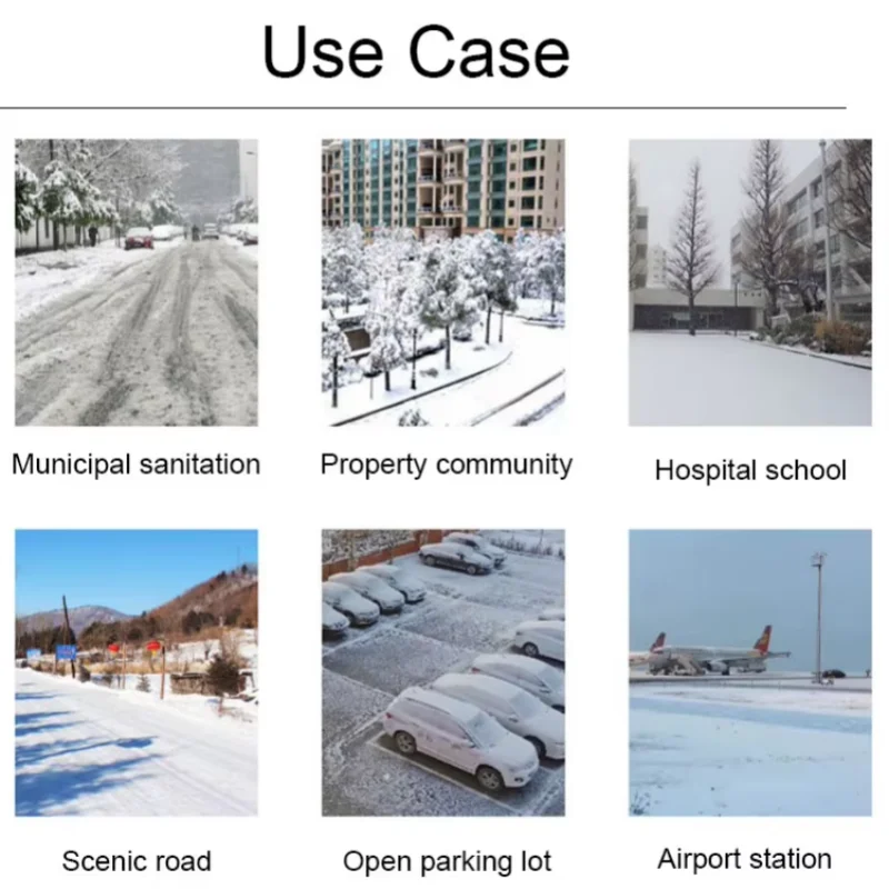 Customized Snowblower Machine Low Energy Consumption Snow Removal Machine Equipment Snow Plow