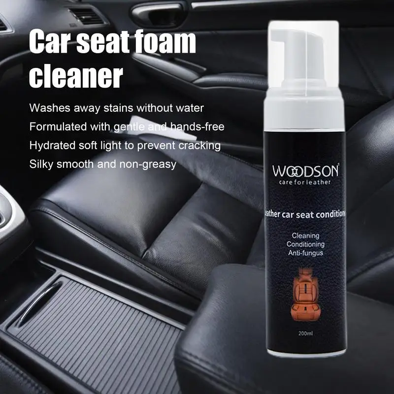 

Foam Cleaner Leather Clean Wash Spray Automotive Interior Leather Cleaner Agent Automobile Interior Home Cleaning Foam For Car