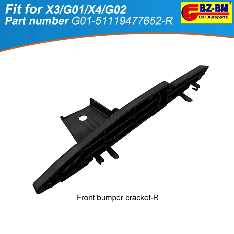 

Front rear Bumper grille fender Bracket Holder for BMW X3 G01 G08 F97 X4 G02 51119477652 Right Down 51119477651 51119477638