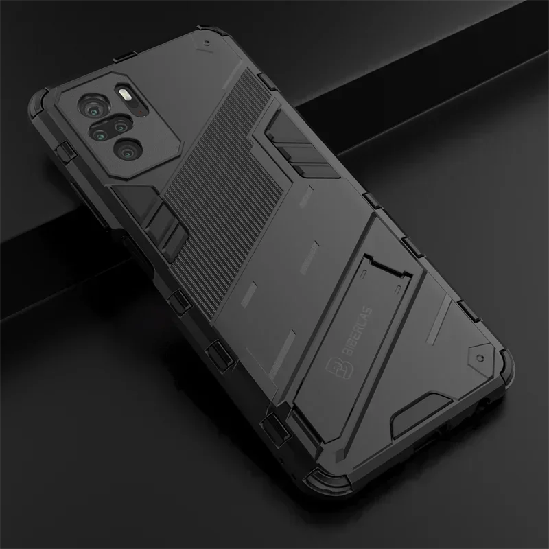 Para Xiaomi Poco M5S funda resistente armadura soporte magnético funda de teléfono para Poko Pocco Poxo Little M5S M 5S 5 S PocoM5S 4G contraportada