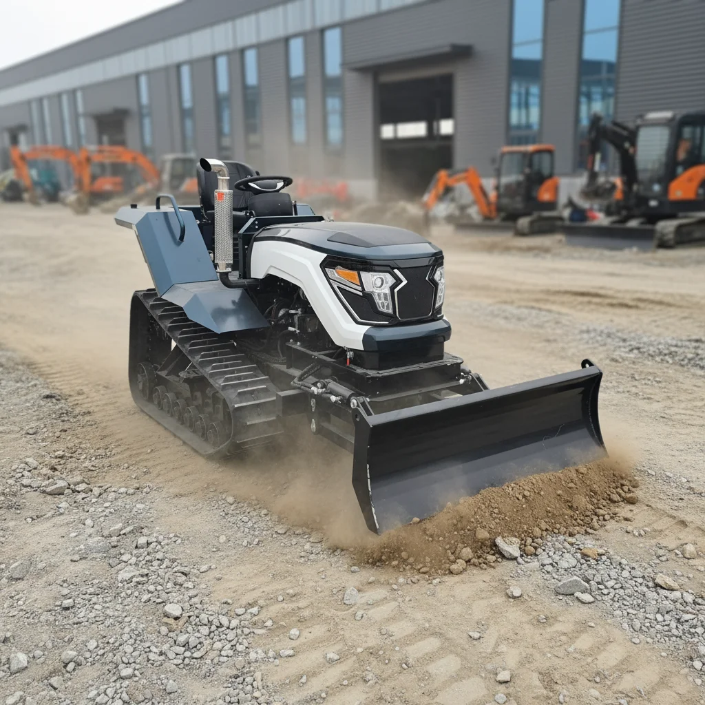 

Factory Price 80HP Mini Crawler TractorMultifunctional Farming Tractor with Various Tools for Sale