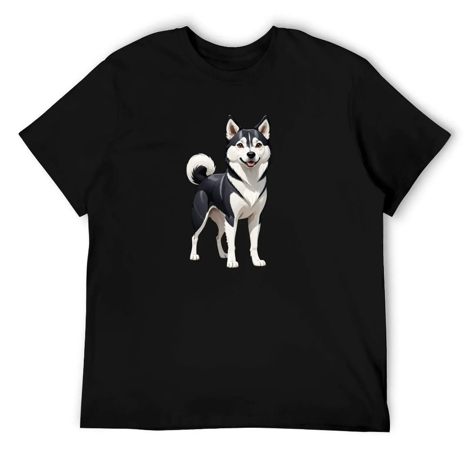 

Cute Yakutian Laika T-Shirt man t shirt graphic anime tshirt T-Shirt