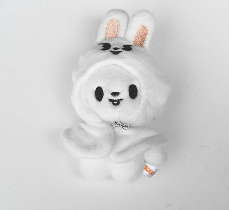 Skz0012cm seul fm ao vivo mesma semana vadios crianças bonito manto fone de ouvido boneca chaveiro skz fã lembrança presente mochila pingente