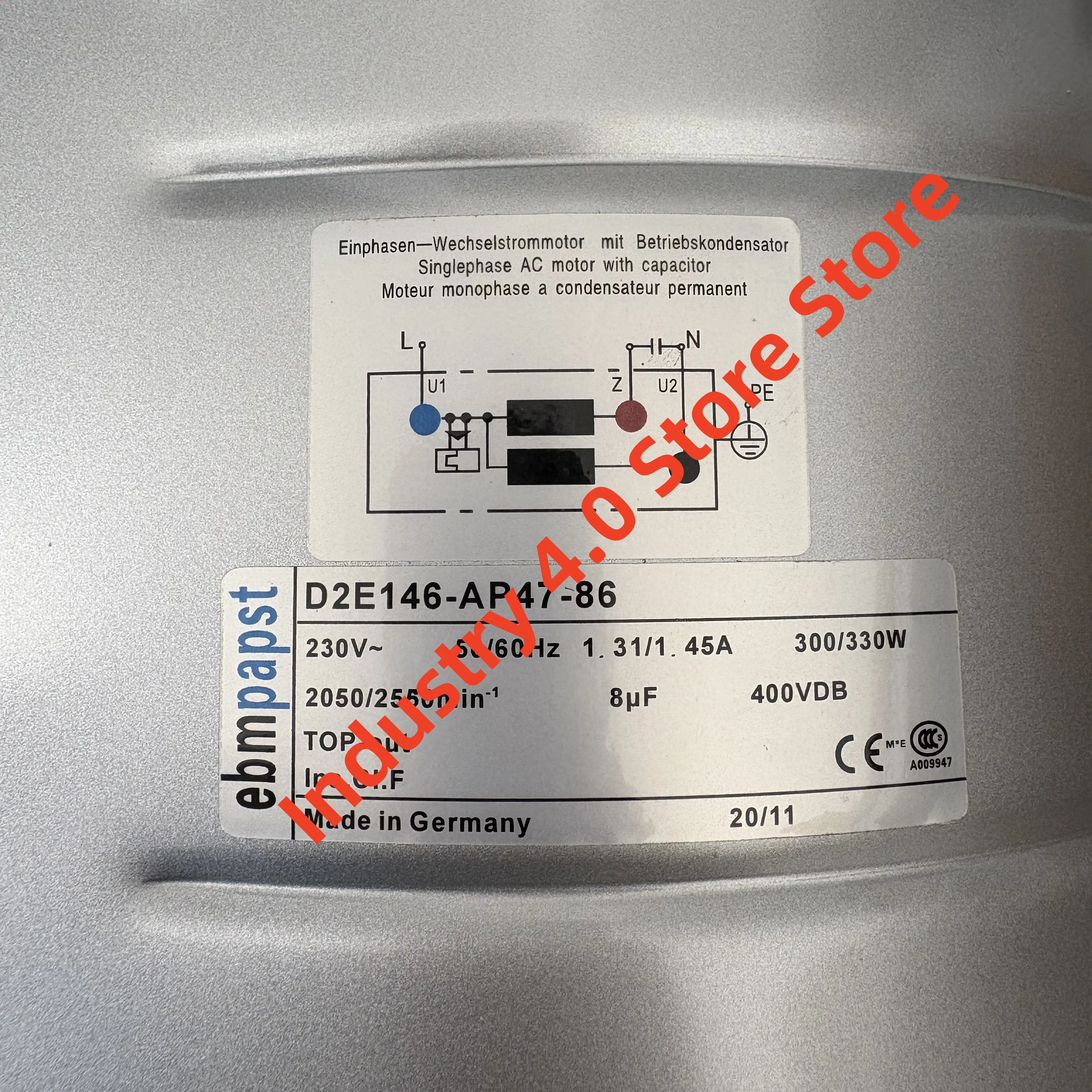 D2E146-AP47-86 อินเวอร์เตอร์พัดลมระบายความร้อนเฉพาะใหม่เดิม