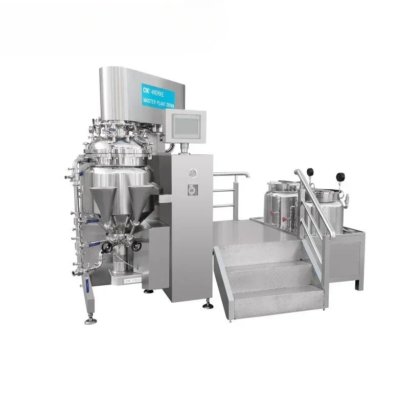 Hot SalesHydraulic Lifting Cream Vacuum Homogeneous Emulsifier Industrial Stirrer