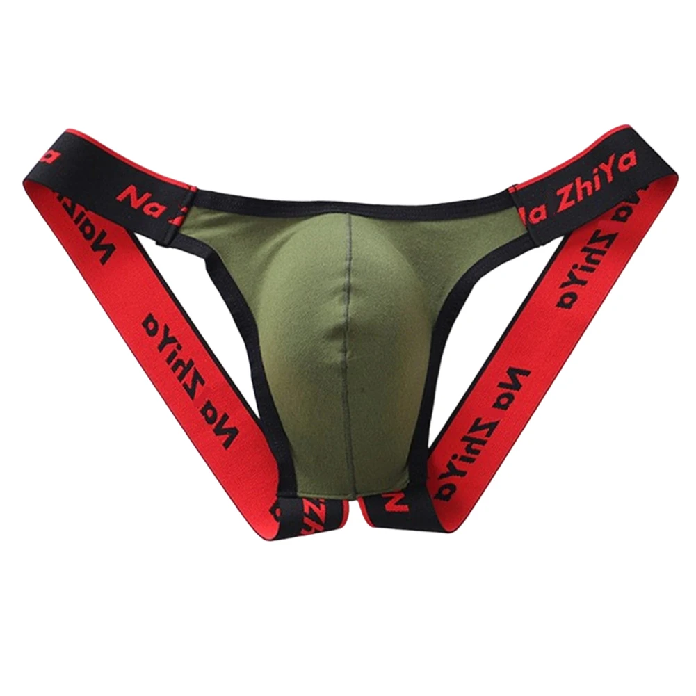 Men Sexy Open Butt Hot Lingiere Gay Bulge Pouch Thong Bikini G-string Cotton Wide Waist Sexy Accessories Hot Underwear Panties