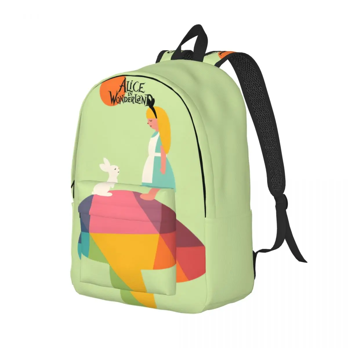 Children's Bags Alice Multi Compartment Disney Alice in Wonderland Film Teenager Birthday New Rucksack For Work Office