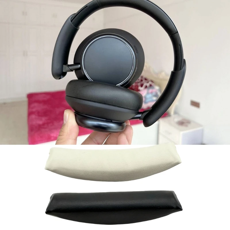 Soft Lambskin Headphone Headband Pad for Anker Soundcore Space Q45 Headphone Replacement Headband Cushion
