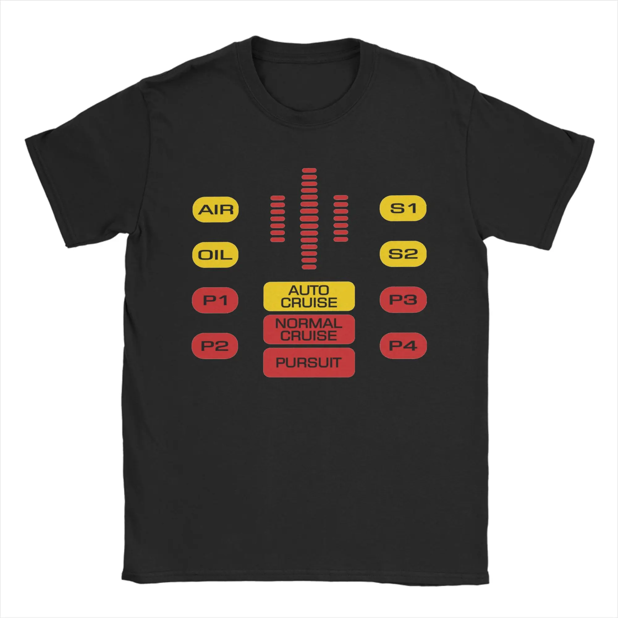 Camisetas informales KITT Knight Rider de algodón de manga corta para hombre, ropa de verano con cuello redondo y diseño de coche fantástico