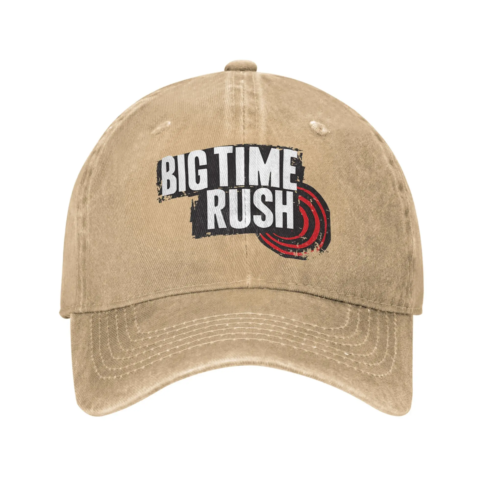 قبعات مطبوعة للجنسين من Big Time Rush Reunion قبعة بيسبول كلاسيكية من قماش الدنيم قابلة للتعديل