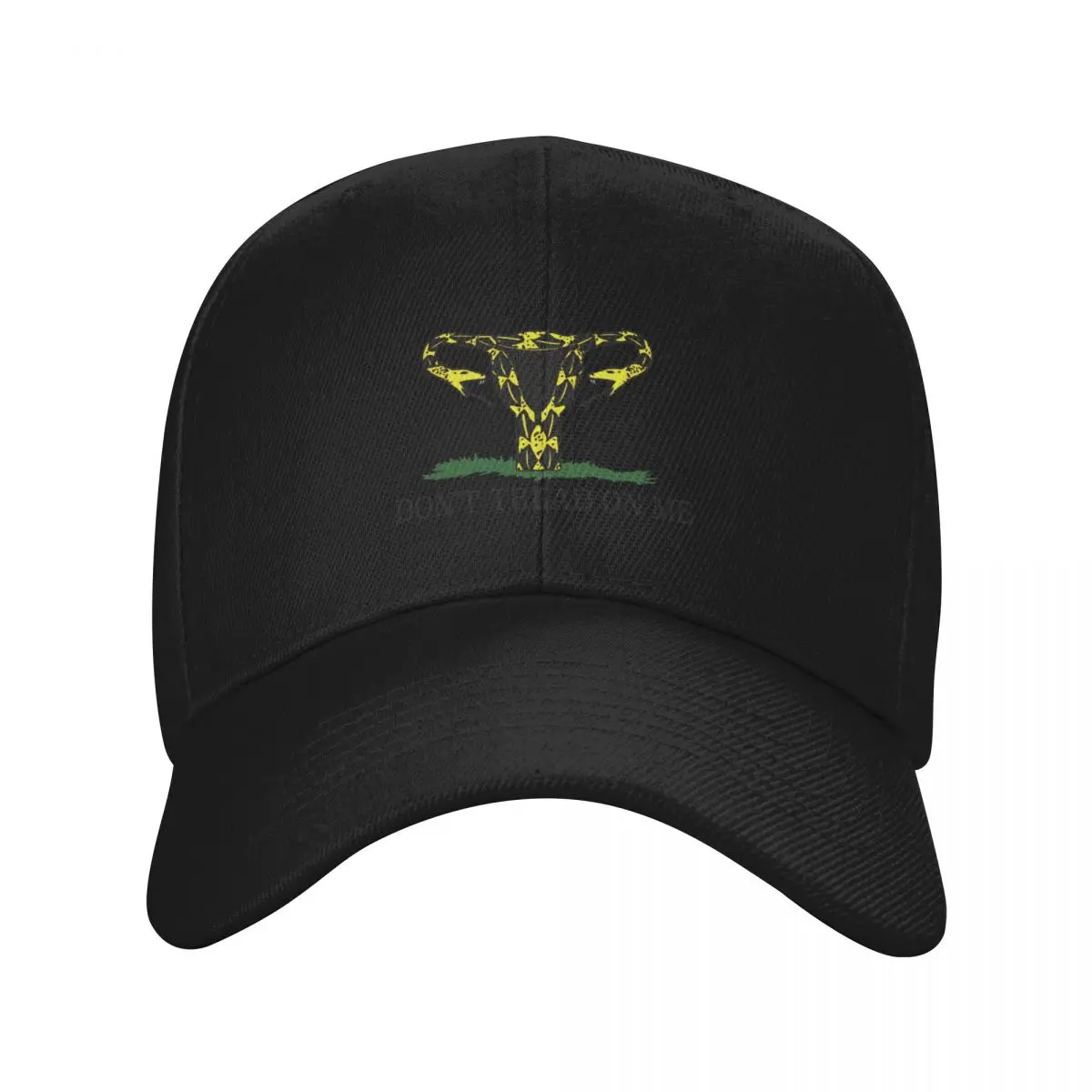 Don't Tread on Me Uterus Snake Shirt, Pro Choice Shirts Baseball Cap Beach Outing New In Hat Men's Caps Women's