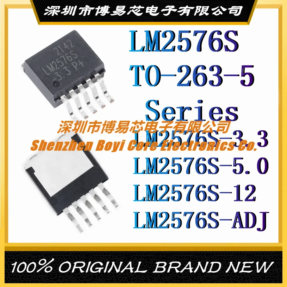 

LM2576S-3.3 LM2576S-5.0 LM2576S-12 LM2576S-ADJ 263-5 New Original Genuine