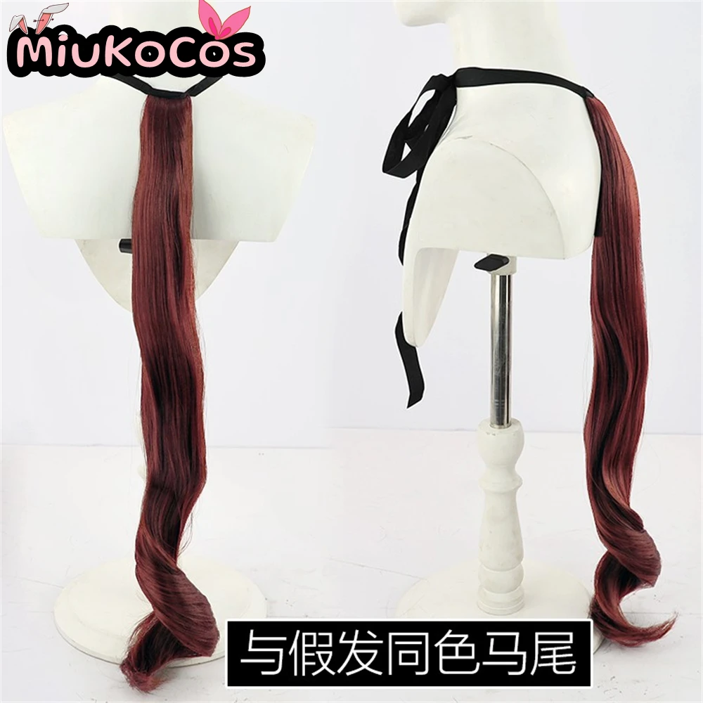 IN STOCK ウオッカ Vodka Cosplay Wig With Ears and Tail MiukoCosplay Game Umamusume:Pretty Derby Cosplay 6