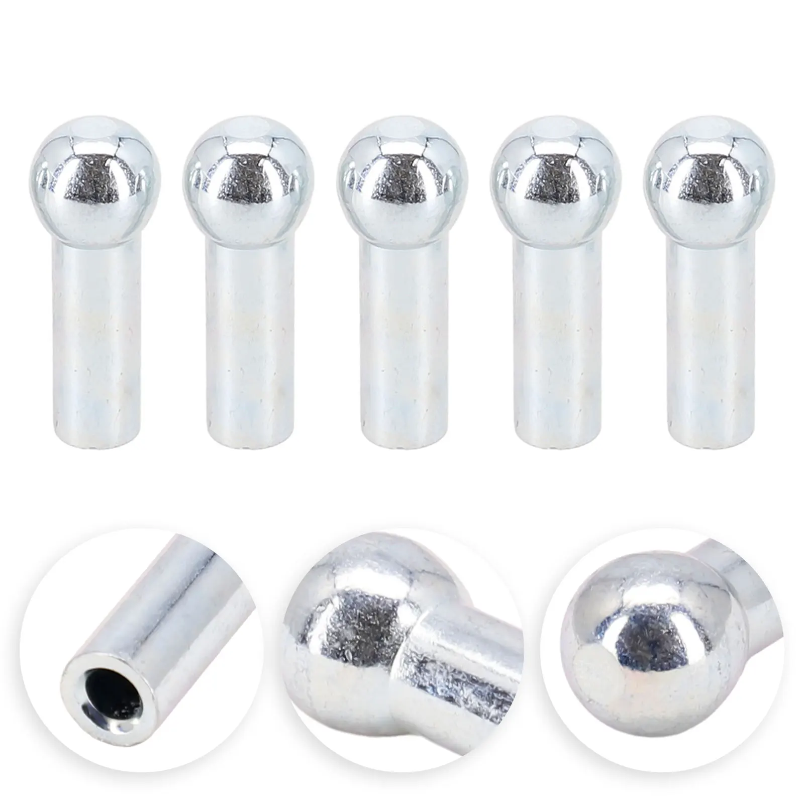 5pcs Gym Pulley Machines Stoppers Cable Ball Terminals Wire Port Joint Cables Ball Terminals Wire Port Joint Parts