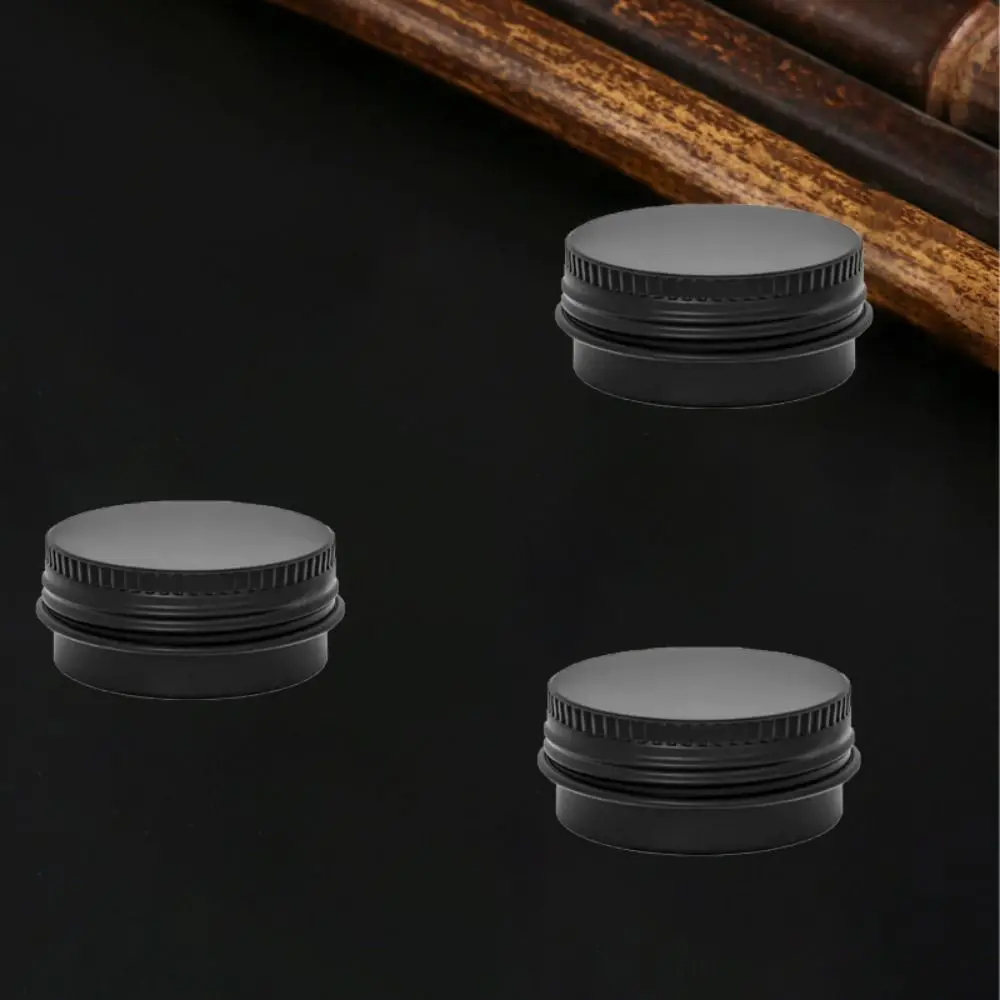 Portable Dust-proof Black Pill Box Not Rust Light-proof Mini Medicine Box Safety With Lid Pill Packing Box Storage Box