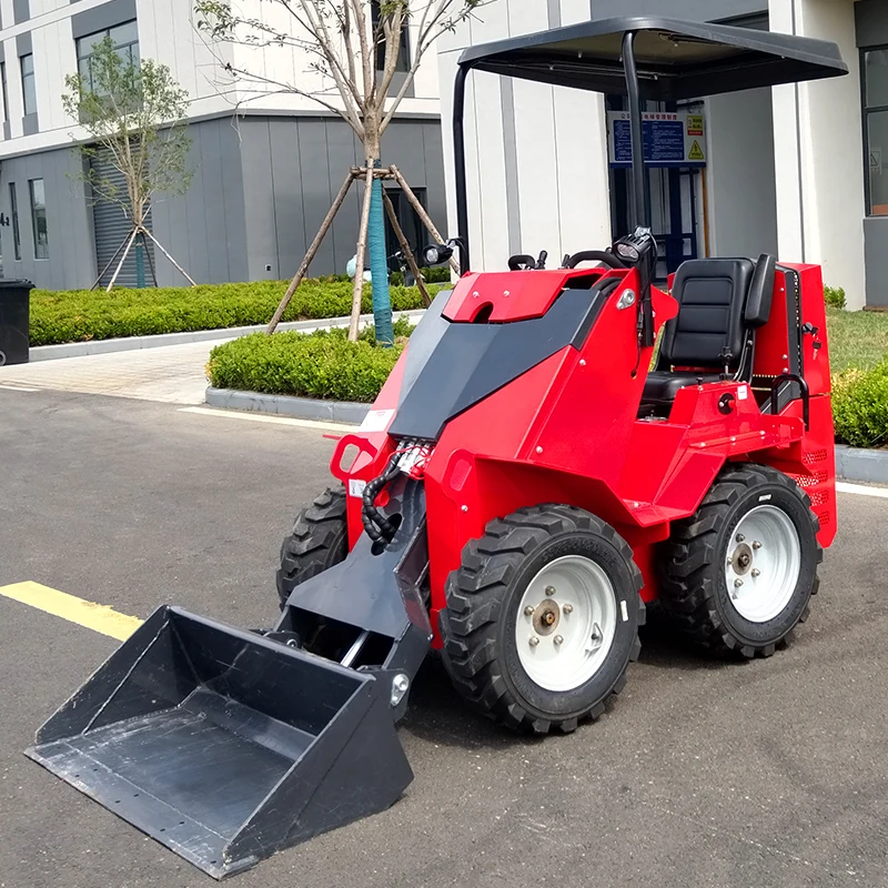 Skid steer personalizzato L'escavatore gommato con un funzionamento semplice è prodotto in Cina