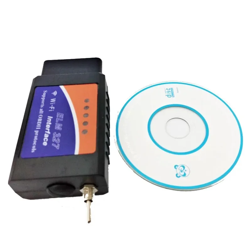 TOP ELM 327 V1.5 WIFI Obd 2 ELM327 التبديل لفورد فورسكان ELMconfig قارئ الرمز الماسح الضوئي PIC18F25K80 و CH340 رقاقة HS CAN MS CAN