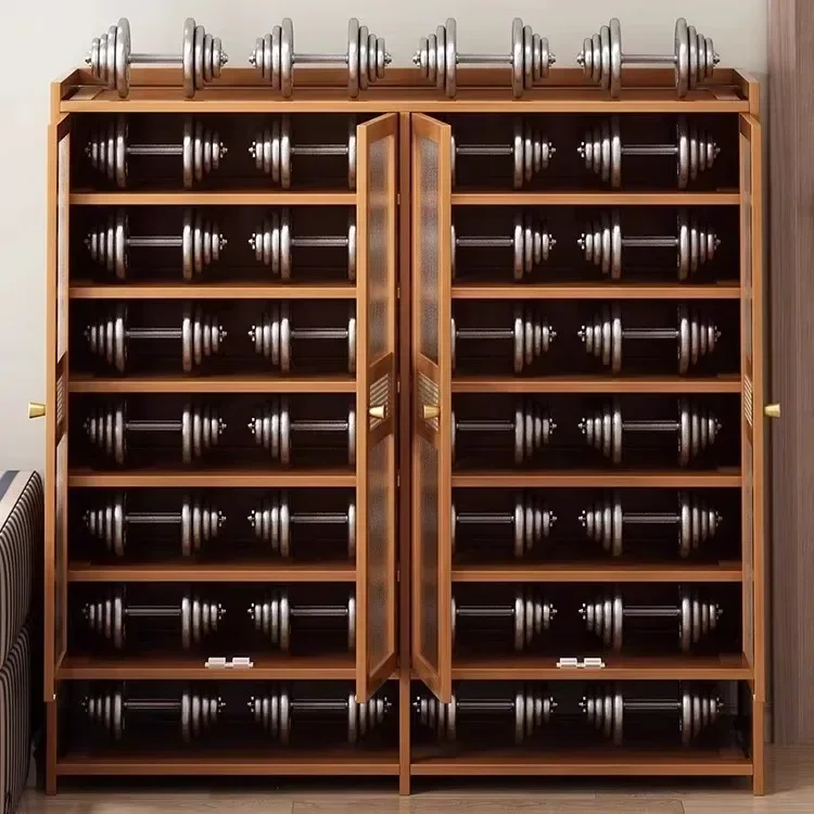 Shoe cabinet for home use, doorstep storage cabinet, wall facing hallway, indoor entrance, rental room, multi-layer shoe rack image 4