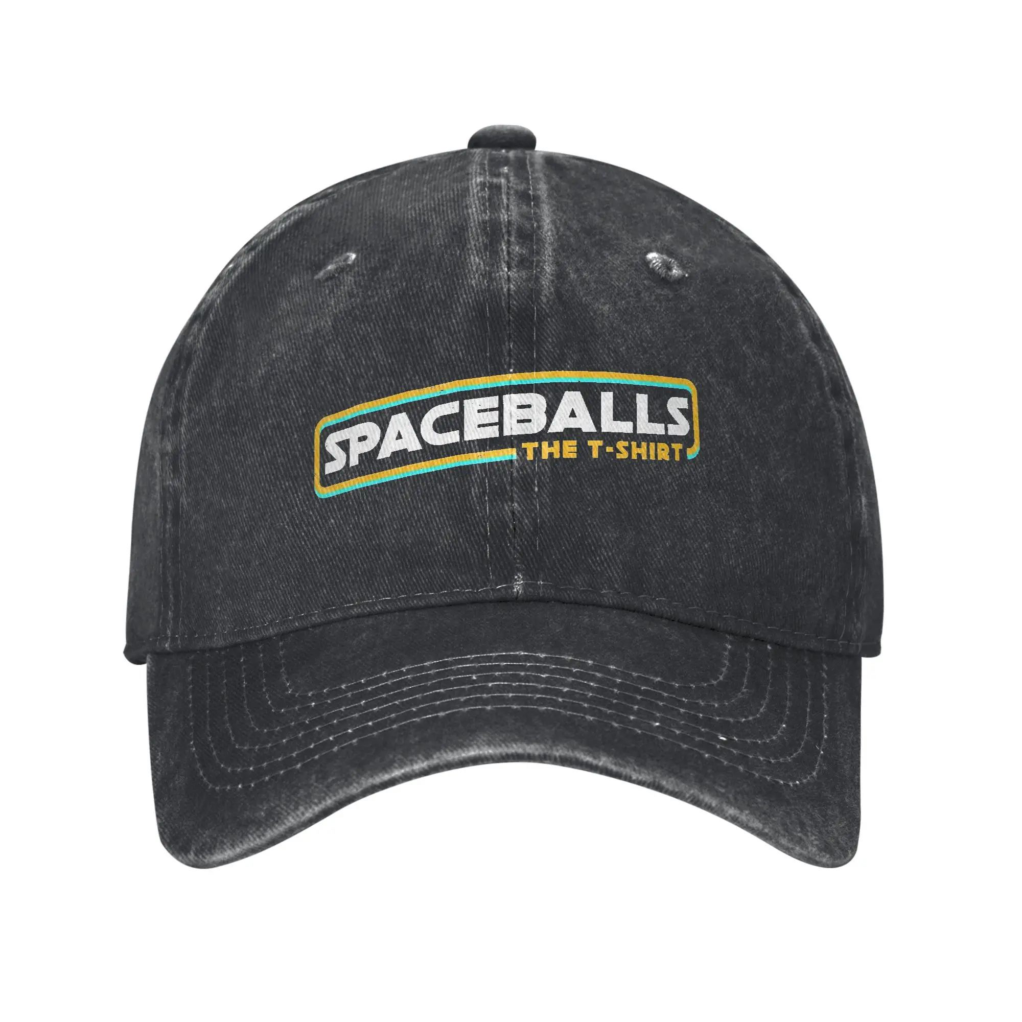 Space-ball 80s Movie Unisex Baseball Caps Spaceballs Distressed Denim Caps Hat Classic Outdoor Unstructured Soft Snapback Hat