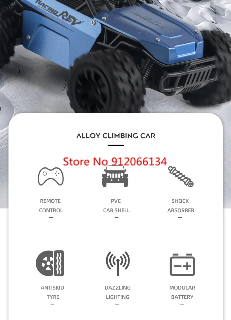 WIFI FPV Bidirectional Voice Intercom RC Car 4K HD Camera Antiskid Tyre Gravity Sensor Shock Absorption WIFI FPV Car Racing Cars