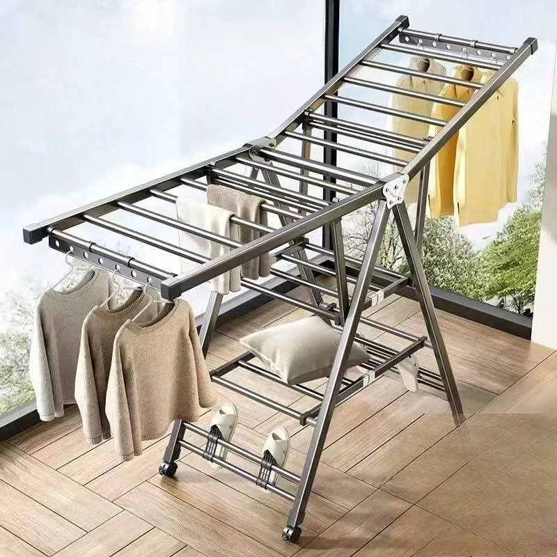 

Портативная складная сушилка для полотенец для парикмахерских, уличных салонов красоты, с роликами, для дома, отелей и кемпинга