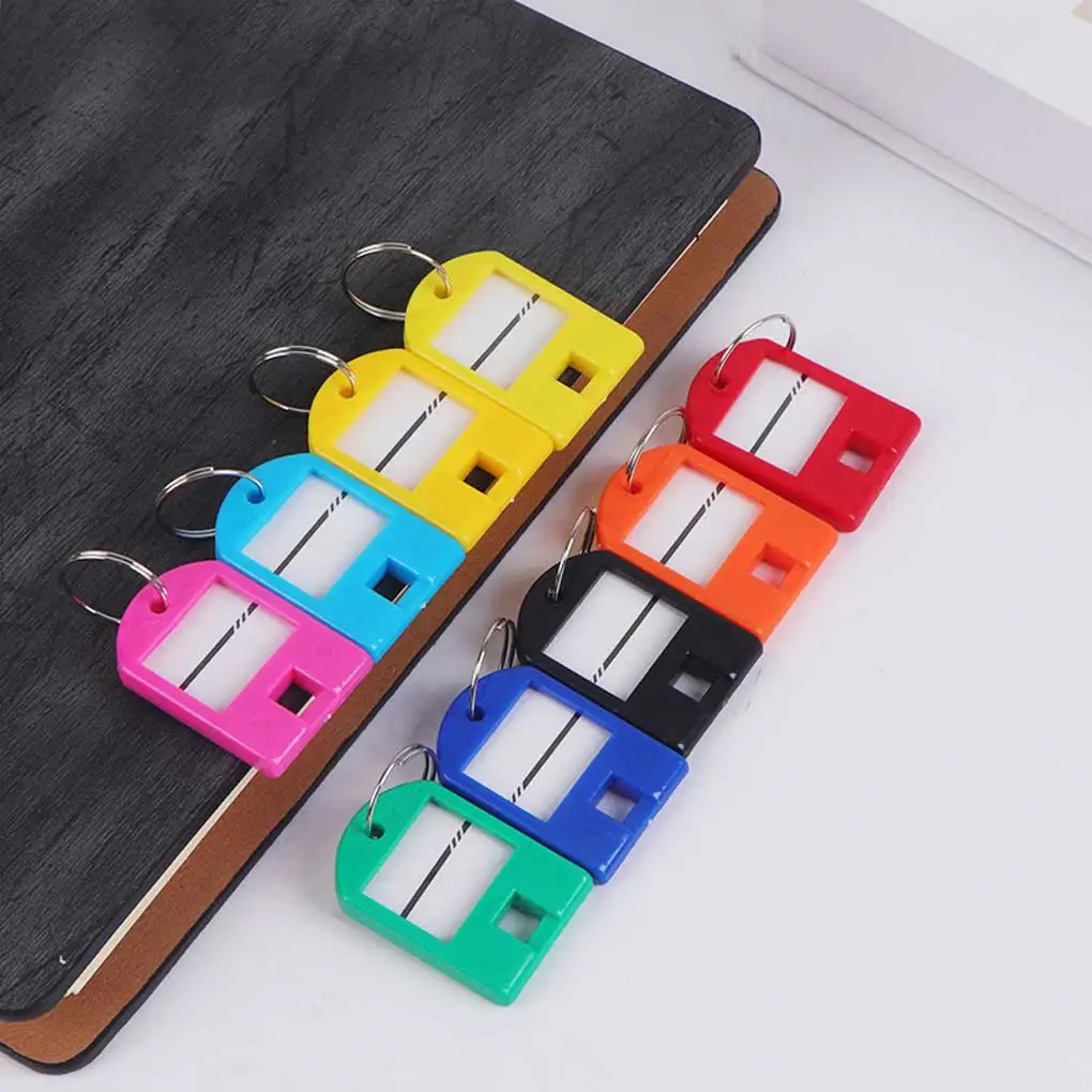 Suitcase Luggage Tag Name Baggage Keychain Tags Key Ring Label Accessory