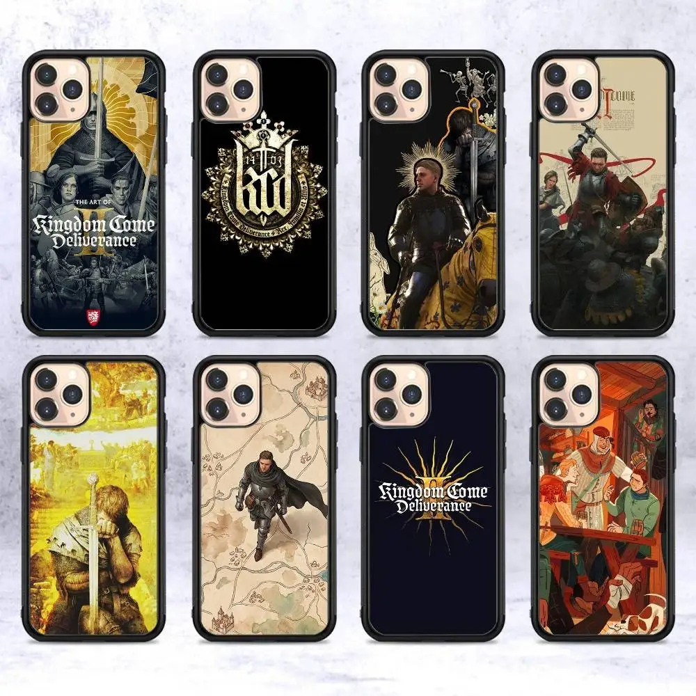 

Historical Game Kingdom Come Deliverance For Iphone 17 Air 16 15 14 13 12 11 Pro Max TPU+PC Plus Shockproof Back Phone Cover