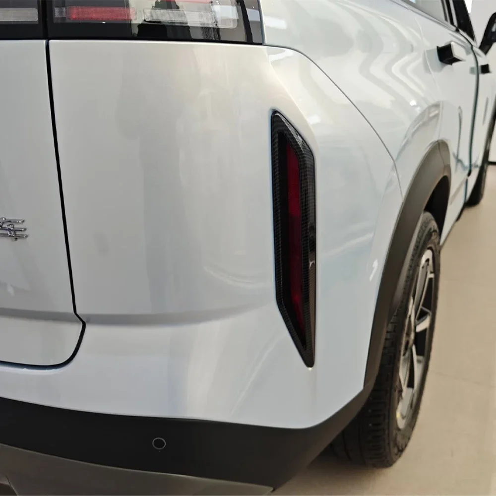 

Rear Fog Light Cover for Jaecoo J7 2025 Car External Accessories Decorative Fog Lamp Frame Styling Stickers Auto Parts 2pcs