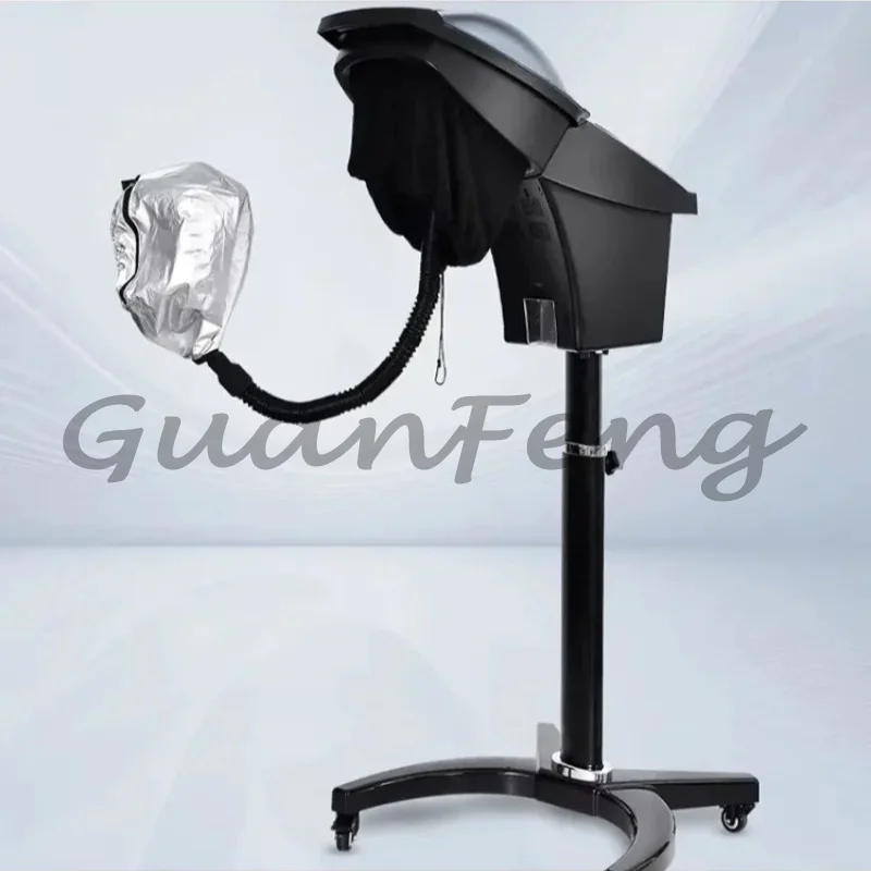 Conditioning Micro-Nano Hot Steaming Salon Equipment Hooded Hair Dryer Steam Cap Steamer with 7 Color Light Emitting Diode